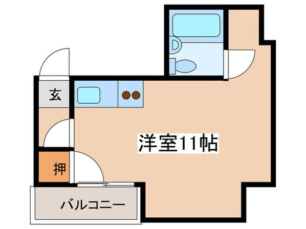 リナパートナーズ南２条の物件間取画像